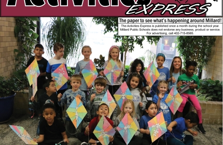 May cover of the Activities Express