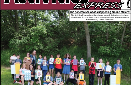 Cover of the Back to School paper with a picture of a class from Bryan Elementary.