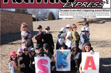 March cover of the Activities Express